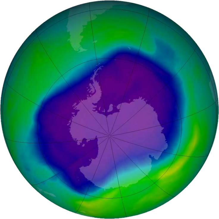 Ozone layer hole