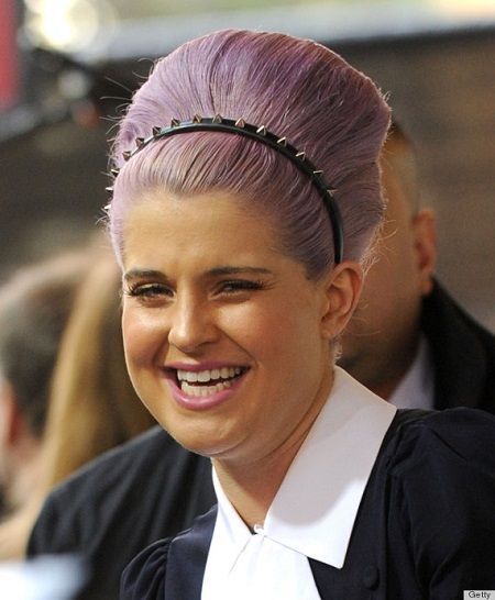 Over the past few years, Osbourne and her looks have drastically changed ranging from punk rock to Sunday, tea-time chic. However, her newly donned lavender hair might clash with her burnt orange skin. 