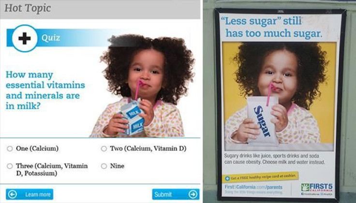 California Anti-Obesity Campaign Photoshops Little Girl to Look Fat