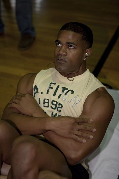 Man working out