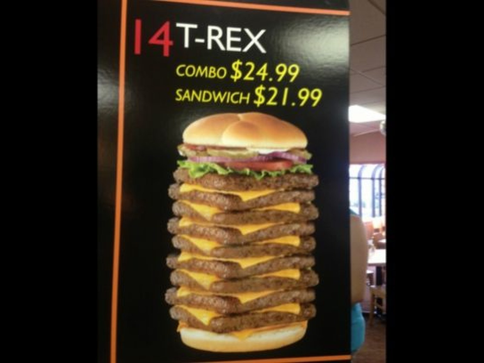 Wendy’s Nine Patties, 3000-Calorie ‘T-Rex’ Burger, Nixed By Food
