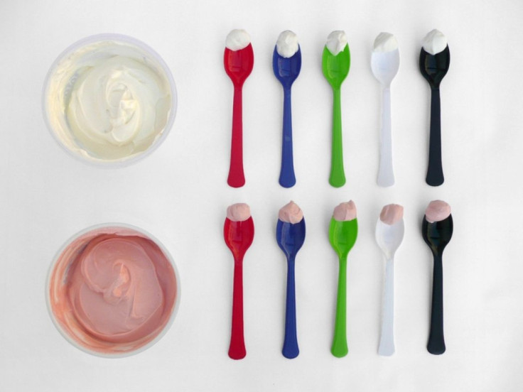 The appearance of cutlery can affect perception of a food's taste, says an Oxford report in the journal Flavour. Food tastes saltier when eaten from a knife, and denser and more expensive from a light plastic spoon. Taste was also affected by the color of