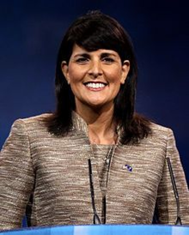 South Carolina Gov. Nikki Haley