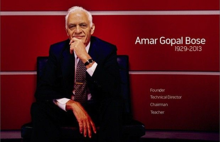 Amar Bose Passes Away at 83