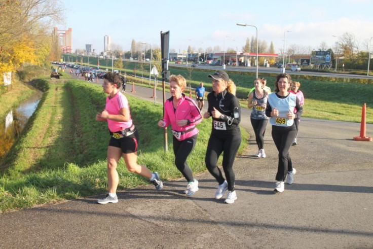 Women running