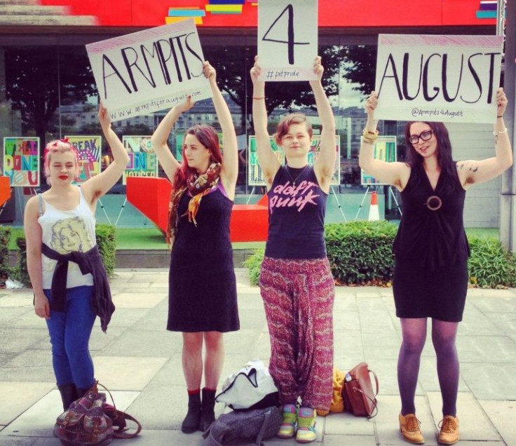 Women Let Body Hair Grow for Armpits4August, Spreading PCOS Awareness