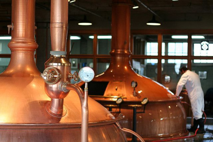 Copper vats