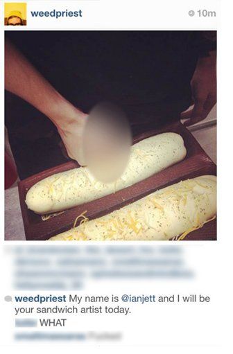 Subway Employee Ian Jett Lays Penis On Sandwich Bread Gets Fired After