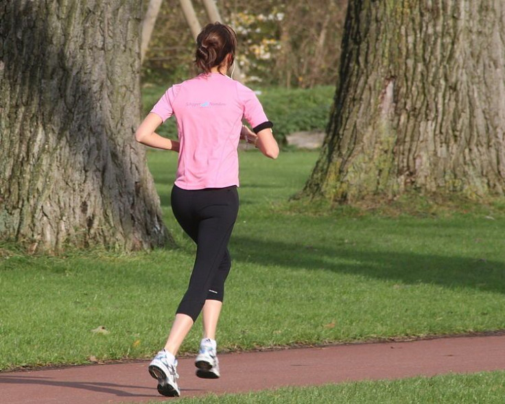 Woman running