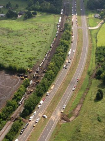 Louisiana Train Derailment