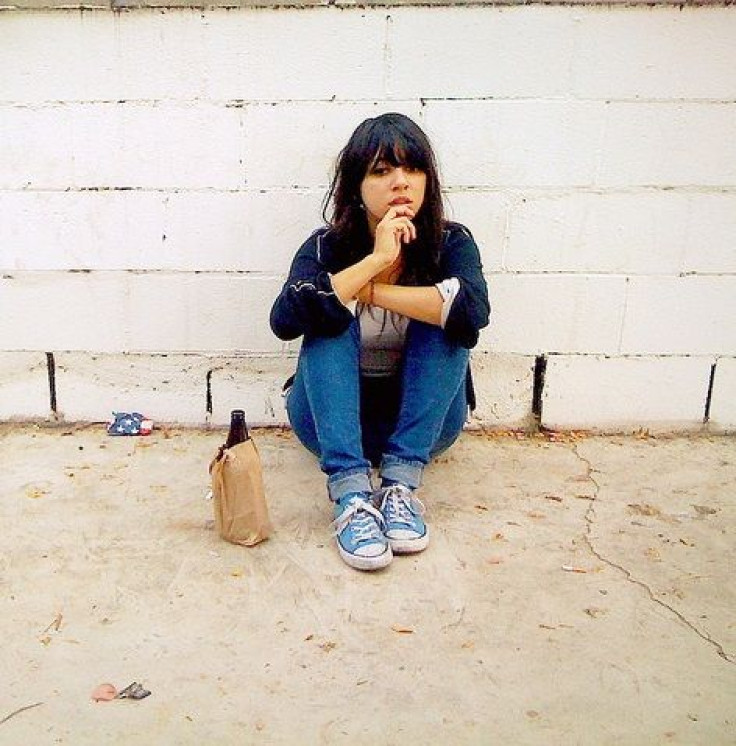 Girl Drinking Beer