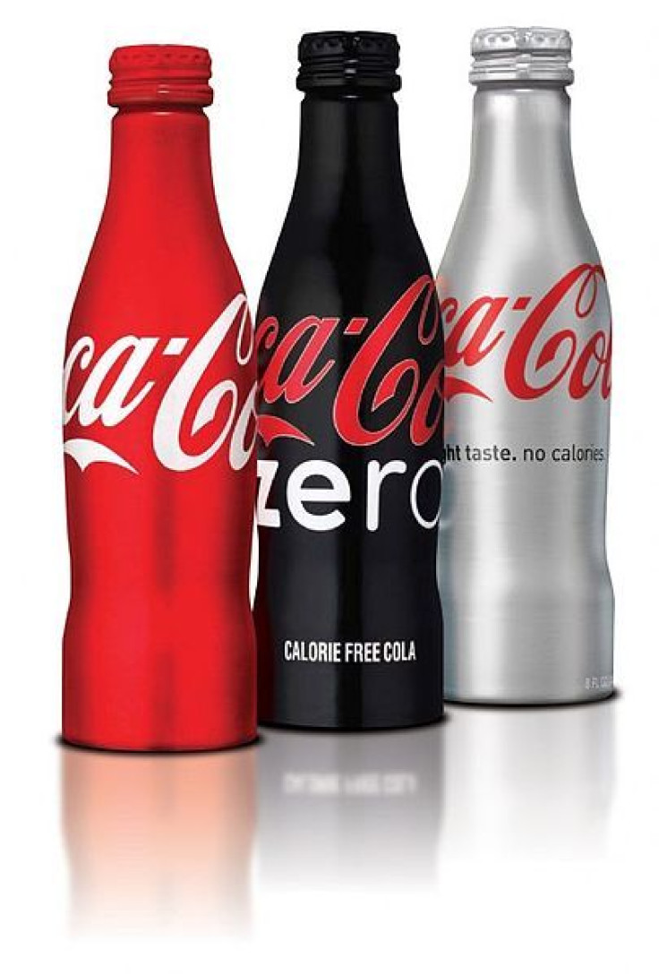Clone of Coca-Cola aluminum bottles