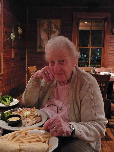 Elderly woman