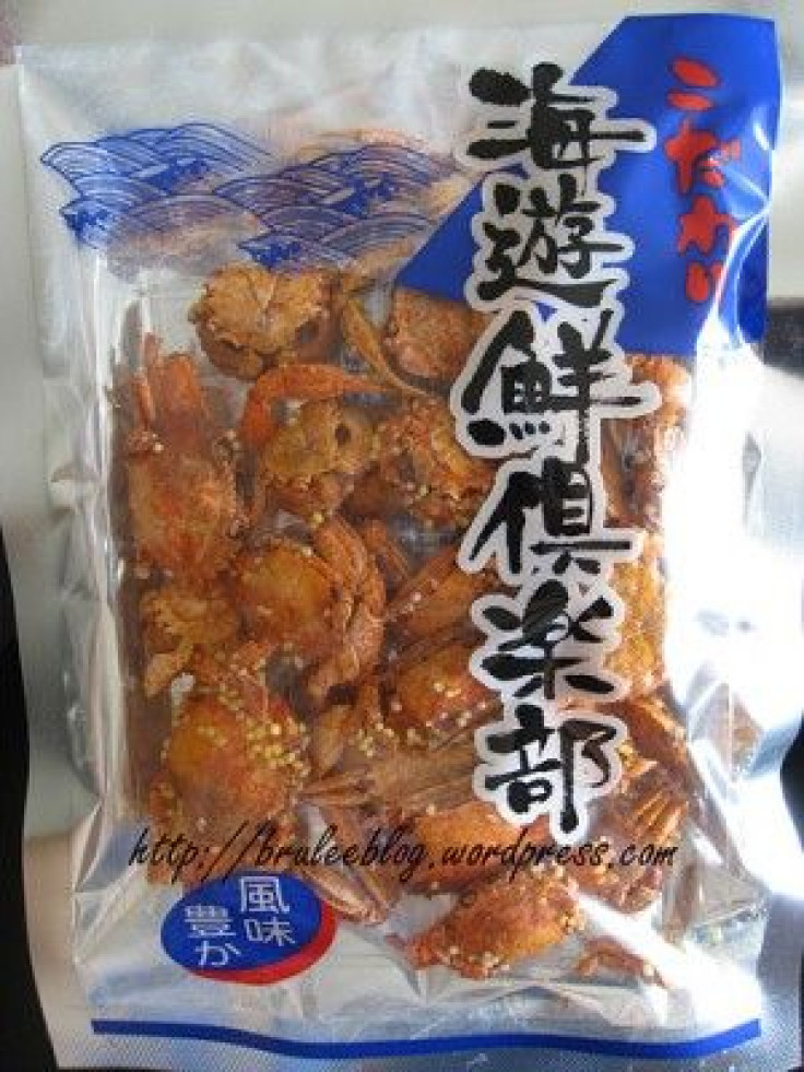 Roasted Baby Crabs