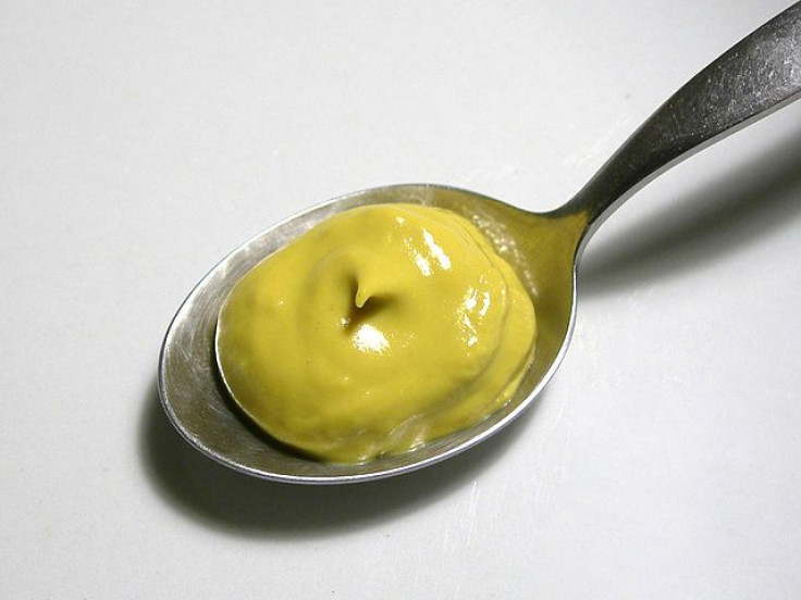 Turmeric gives mustard its distinct color