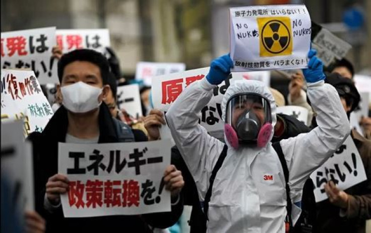 Japanese protest after Fukushima Daiichi tragedy