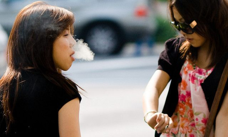 Women smoking