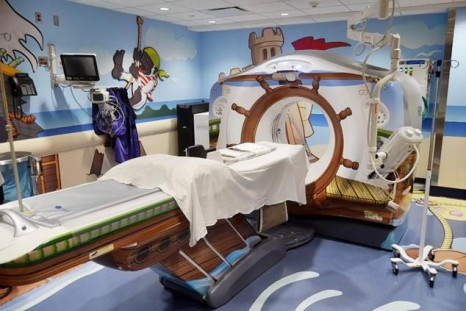 New York-Presbyterian Morgan Stanley Children’s Hospital unveiled its pirate-themed CT scanner early this month.