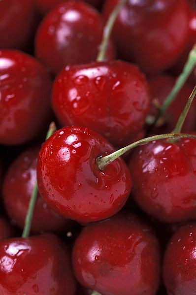 Bing cherries