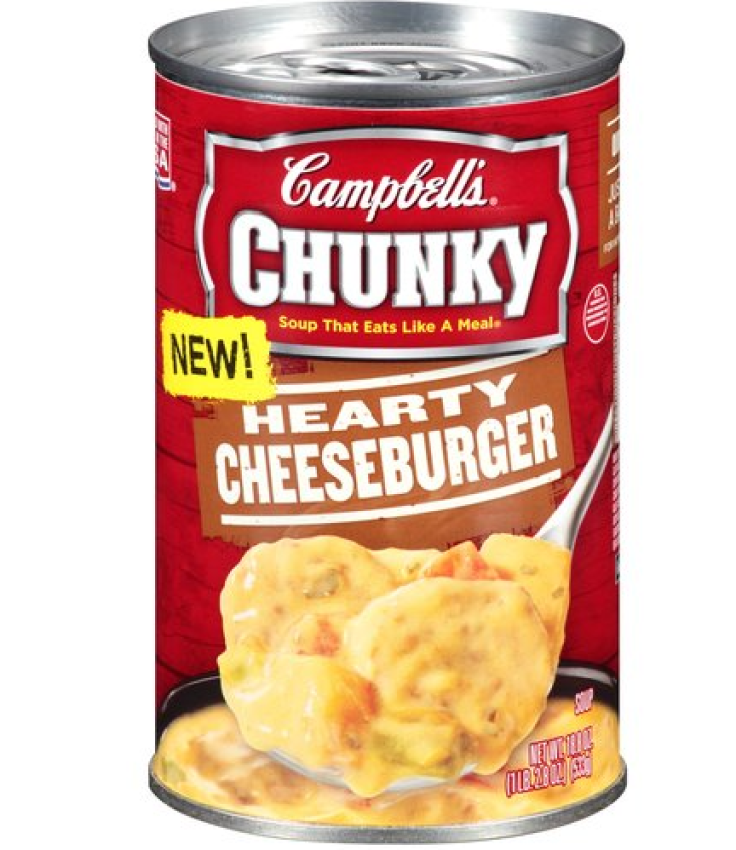 Campbell's Chunky - Hearty Cheeseburger Soup 