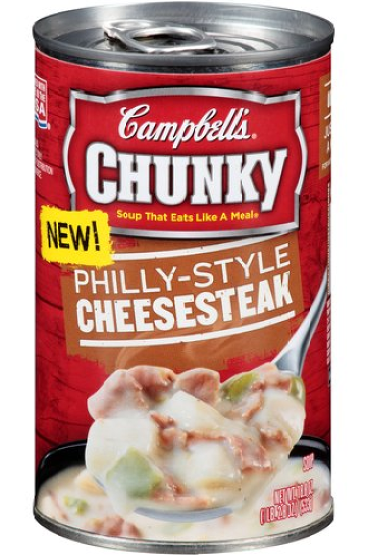 Campbell’s Chunky Philly-Style Cheesesteak – 150 Calories 
