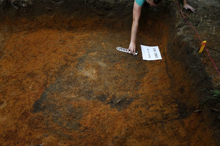 Excavation of grave at Florida reform school for boys