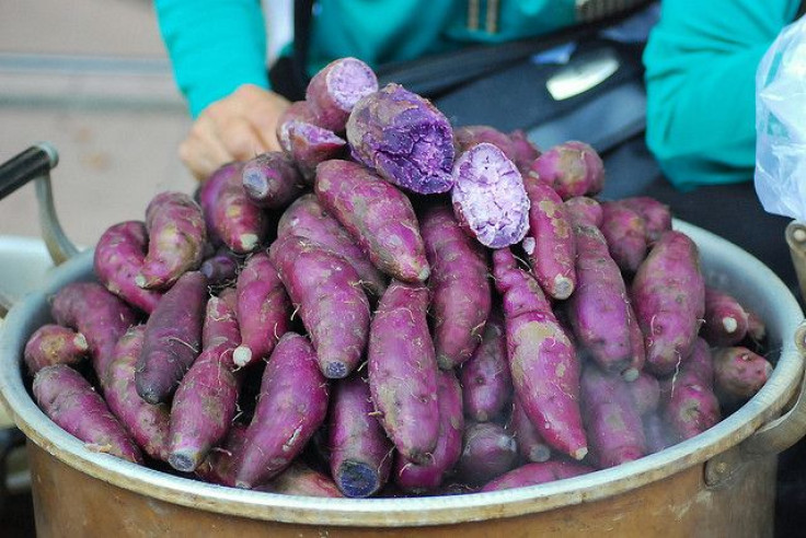 purple sweet potatoes