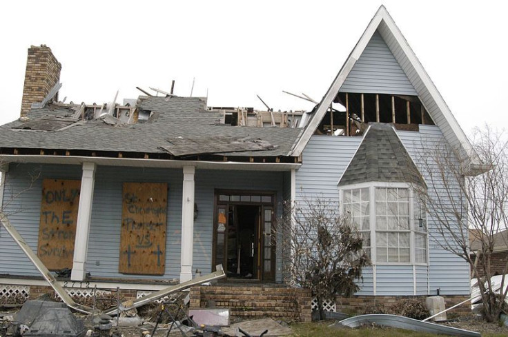St Bernard Parish House after Katrina