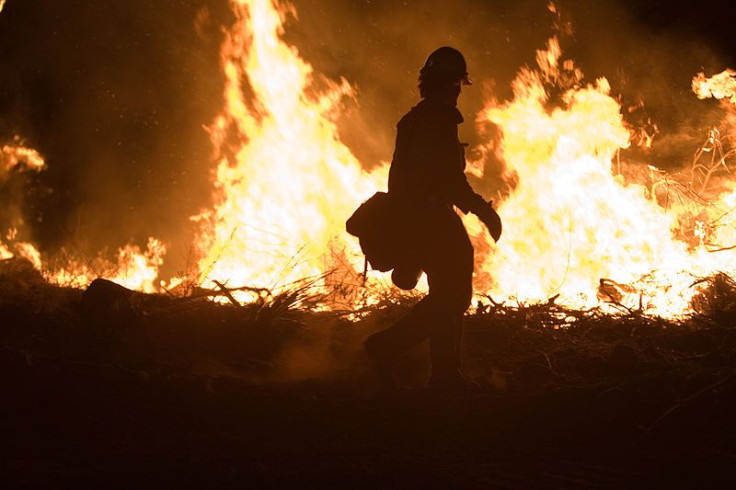 A Northern California fire crew