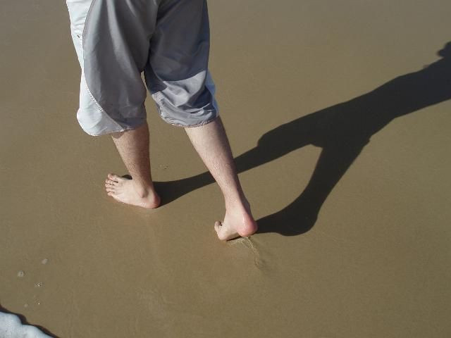 Walk on beach
