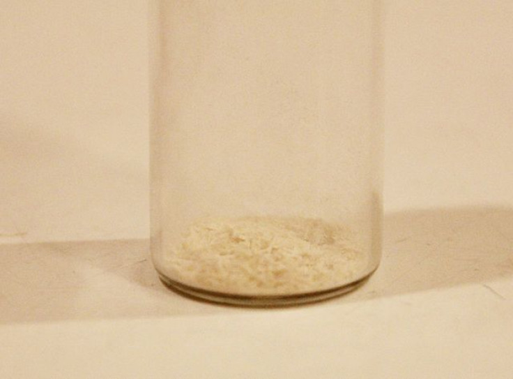 Aspartame sample in lab