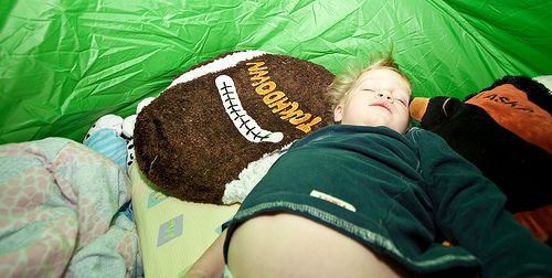 sleeping