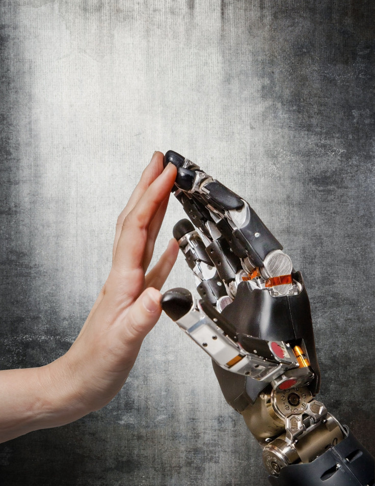 touch-sensitive artificial limb