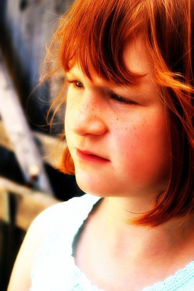 Autistic girl