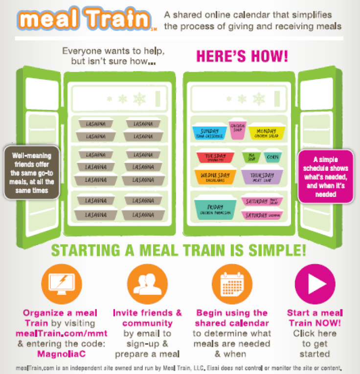 Magnolia meal Train infographic #2