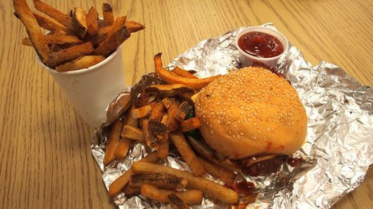 Five Guys Burgers and Fries food