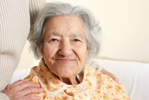 senior deciding on hospice care