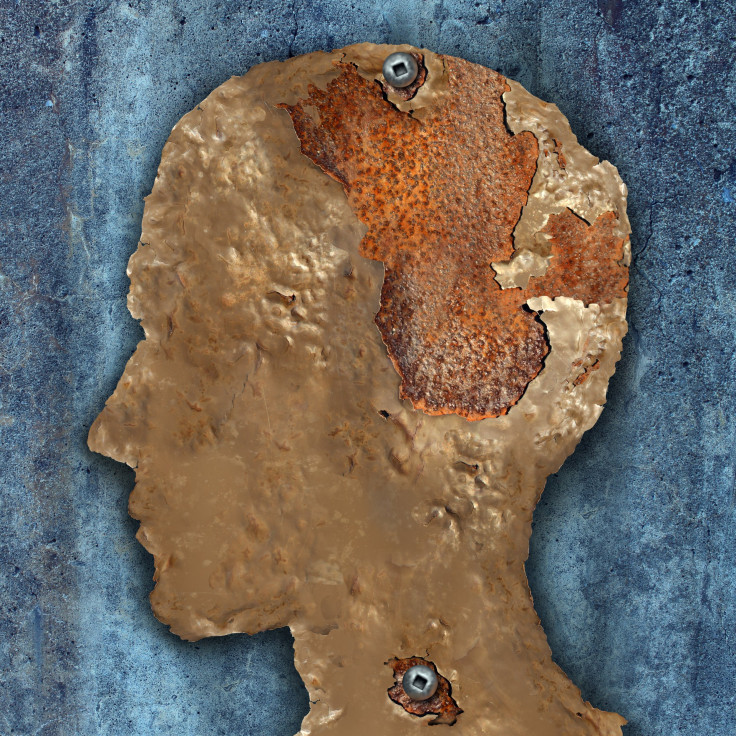 shutterstock image of rusting profile