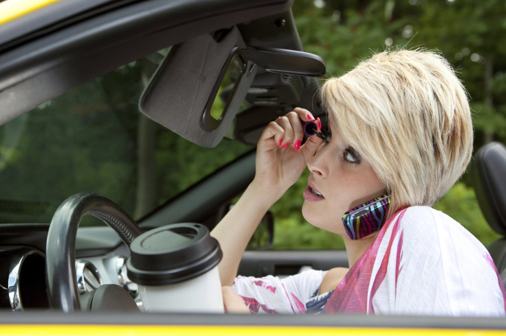 woman driving