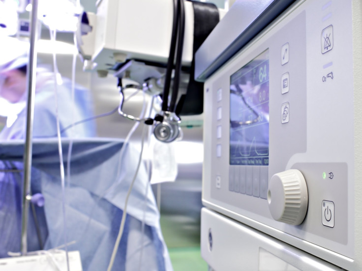 shutterstock photo of hospital machine