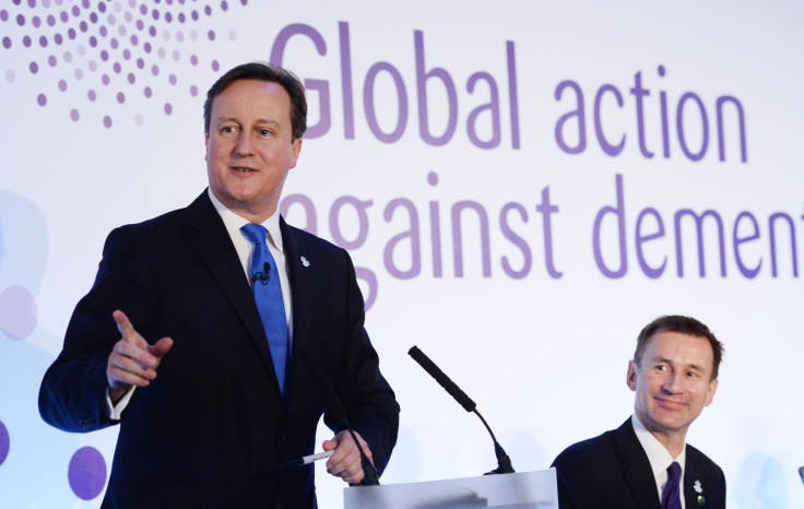 PM David Cameron and Health Minister Jeremy Hunt