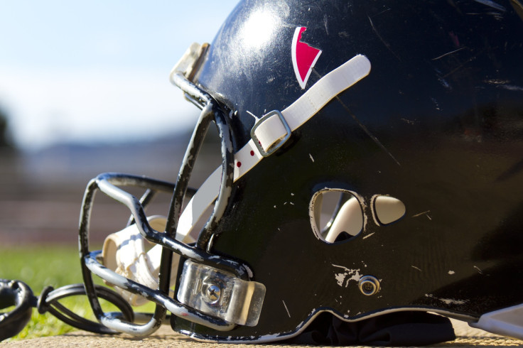 shutterstock photo of football helmet