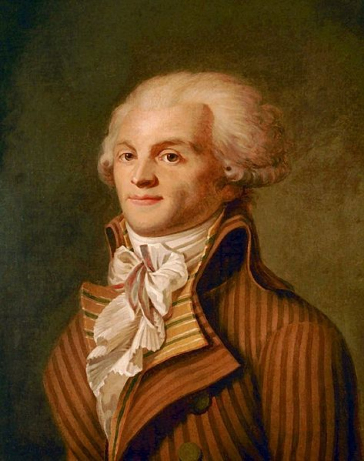 Portrait of Maximilien de Robespierre