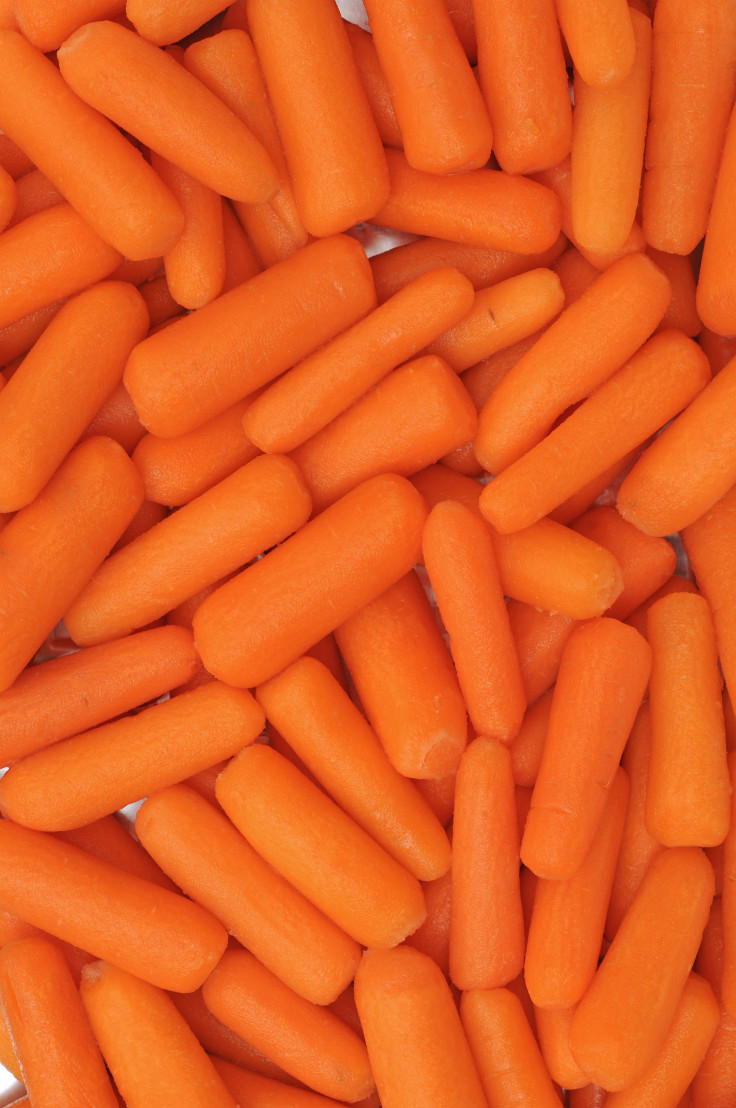 shutterstock image of baby carrots