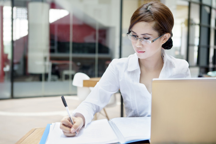 woman at work