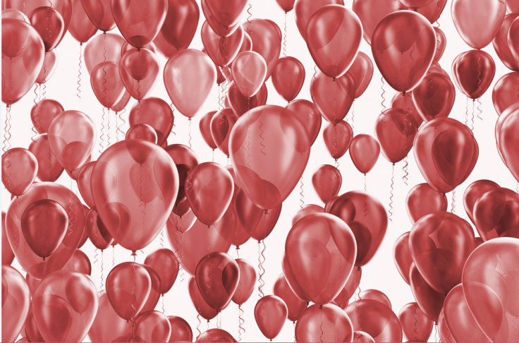 red balloons