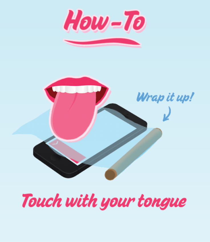 Lick This app helps improve tongue techniques and skills via smartphone
