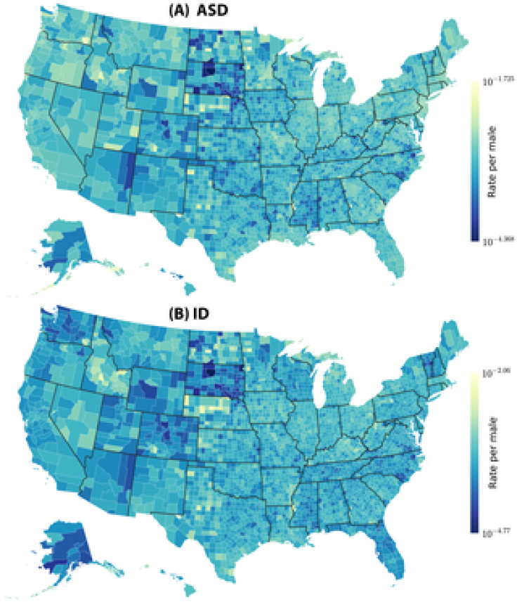 Autism Clusters Suggest Localized Cause