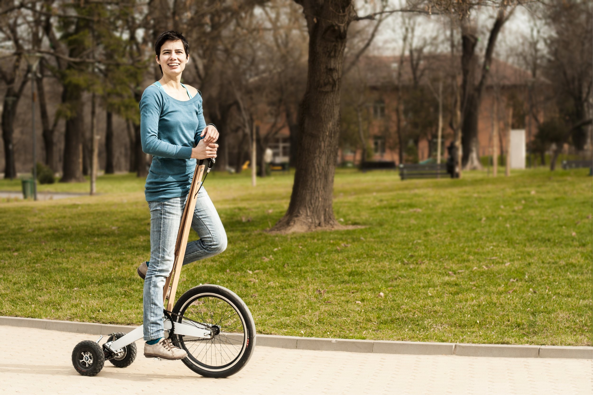 Halfbike' Combines Cycling And Running: Can 'Bike-Jogging' Be A