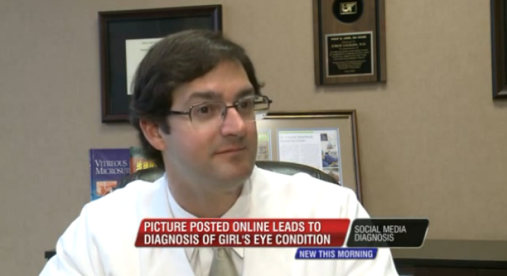 Facebook photo post leads to social media diagnosis of rare eye disease